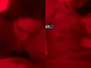 Em bồ hút sạch tinh khí trong chiếc phòng tình yêu với ánh đèn huyền ảo ngày đầu năm