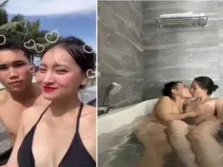 Hạ My làm bồn chứa tinh cho bạn trai trong chuyến du lịch Nha Trang