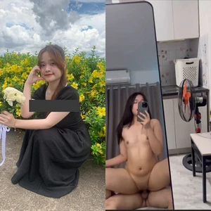 Cực phẩm dẫn bạn gái xinh xắn dễ thương về nhà chịch em rên quá trời