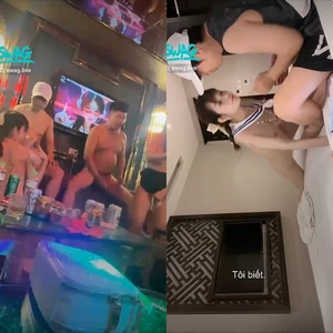 Full Clip sex Checker Tàu khựa xuất trong em KTV Kara 4tr/shot