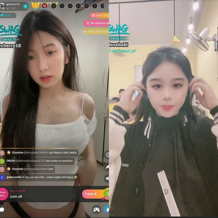 Tổng hợp XXX và Live Sex của các Hot Girl trên SWAG